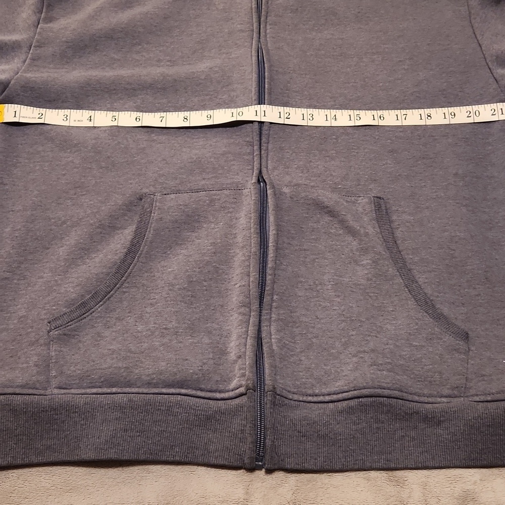 Danskin Charcoal Women's Large Zip-Up Jacket - Picture 5 of 6